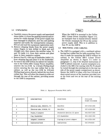 Collins 516F-2 Instruction Manual