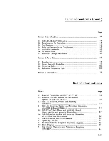 Collins 51S-1 Instruction Manual