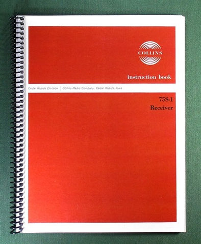 Collins 75S-1 Instruction Manual