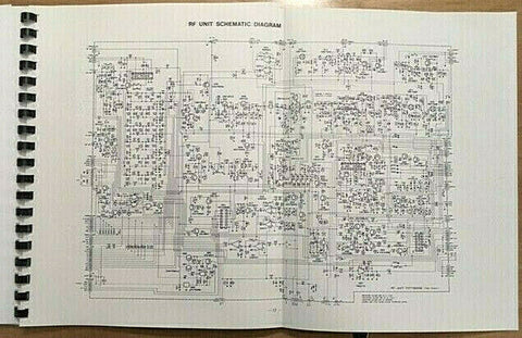 Yaesu FT-757GX II Technical Supplement: 11x17" Schematics & Protective Covers!