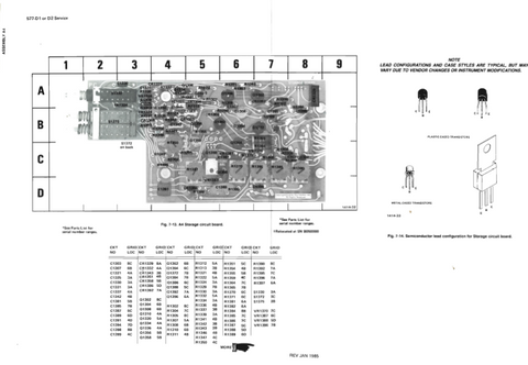 Tektronix 577 D1 or D2 Service Manual