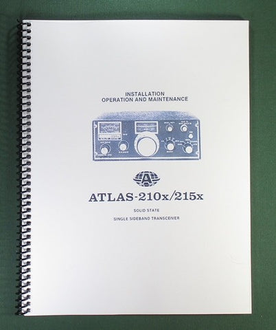 Atlas 210x / 215X Instruction Manual