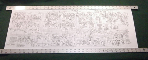 Yaesu FT-101E Service and Instruction Manuals: w /11" X 36" Foldout Schematics!