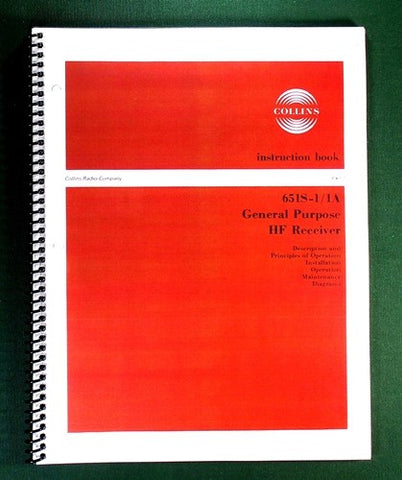 Collins 65S-1/1A Instruction Manual