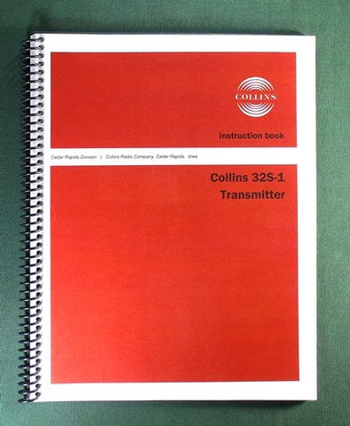 Collins 32S-1 Instruction Manual