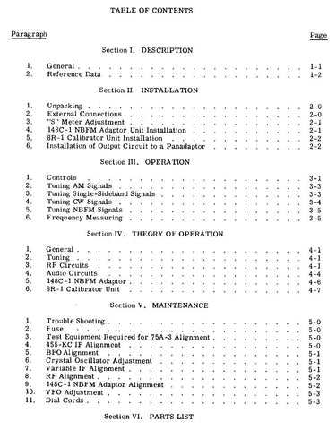 Collins 75A-3 Instruction Manual