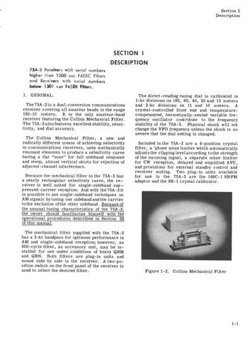 Collins 75A-3 Instruction Manual