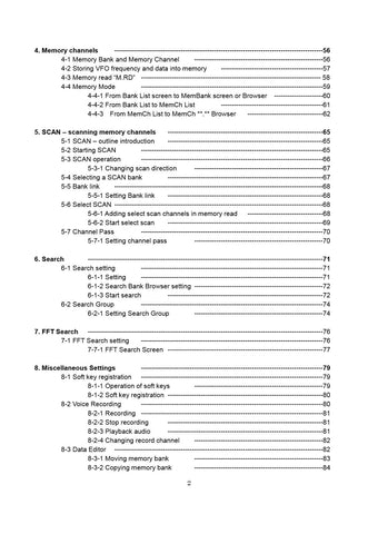 AOR AR-ALPHA Operating Manual