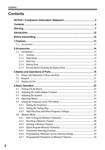 Alinco DJ-V57 Instruction Manual