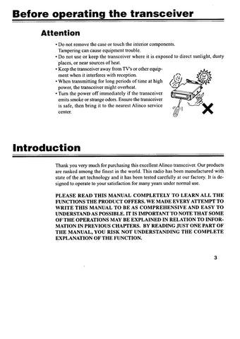 Alinco DR-135T/235T/435T Instruction Manual