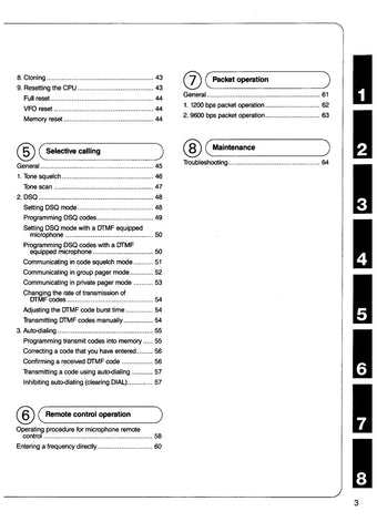 Alinco DR-150T/E Instruction Manual