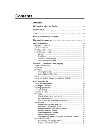 Alinco DR-735T/E Instruction Manual