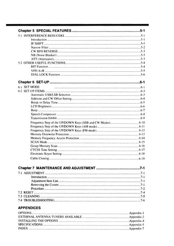 Alinco DX-77 Instruction Manual