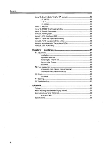 Alinco DX-SR9 Instruction Manual