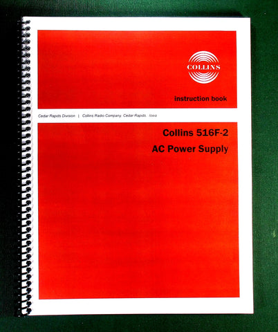 Collins 516F-2 Instruction Manual
