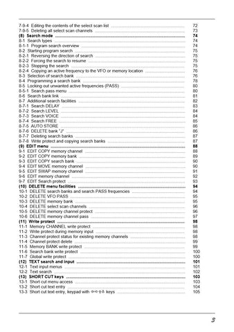 AOR AR8200 MKIII Operating Manual
