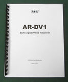 AOR AR-DV1 Operating Manual