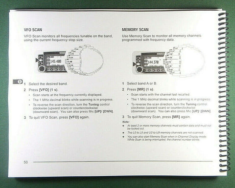 Kenwood TM-D700A/E Instruction Manual - with Protective Covers!