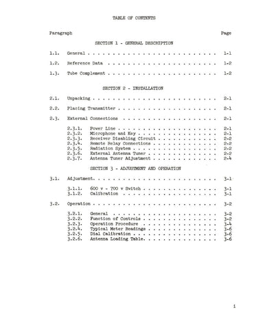 Collins 32V-3 Instruction Manual