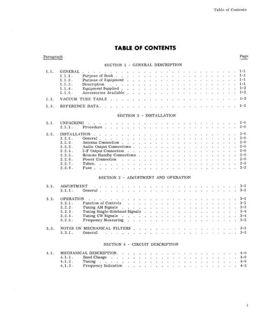 Collins 51J-4 Instruction Manual
