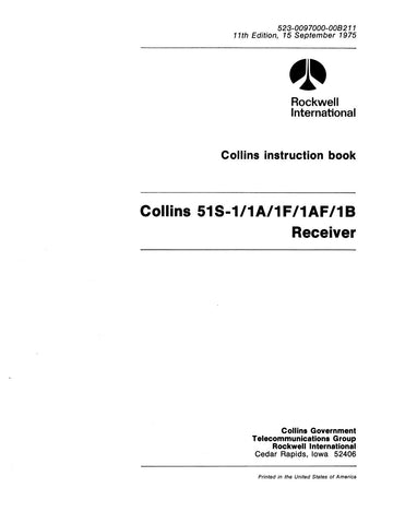 Collins 51S-1 Instruction Manual