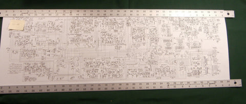 Yaesu FT-101E Service and Instruction Manuals: w /11" X 36" Foldout Schematics!