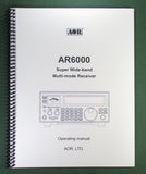 AOR AR6000 Operating Manual