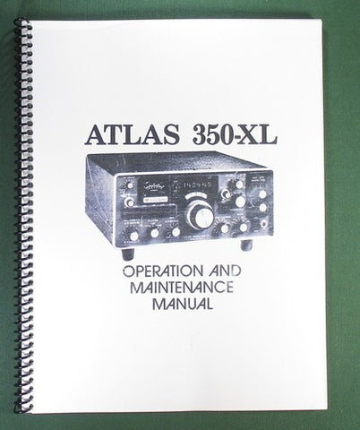 Atlas 350XL Instruction Manual