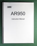 AOR AR950 Instruction Manual