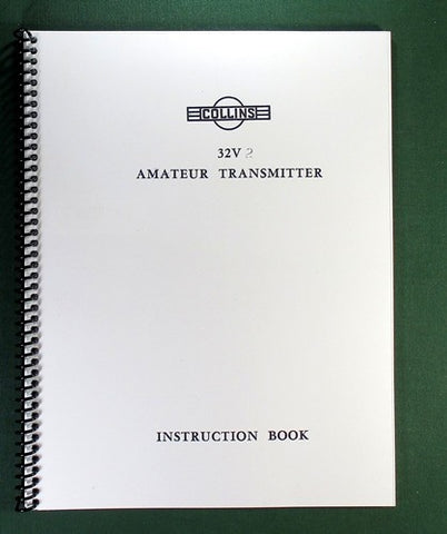 Collins 32V-2 Instruction Manual