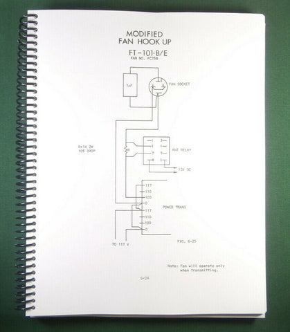 Yaesu FT-101E Service and Instruction Manuals: w /11" X 36" Foldout Schematics!