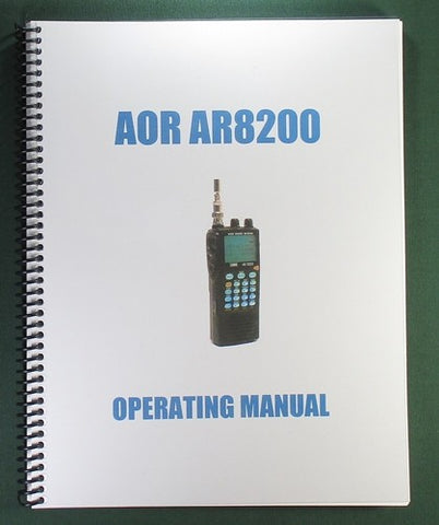 AOR AR8200 Operating Manual