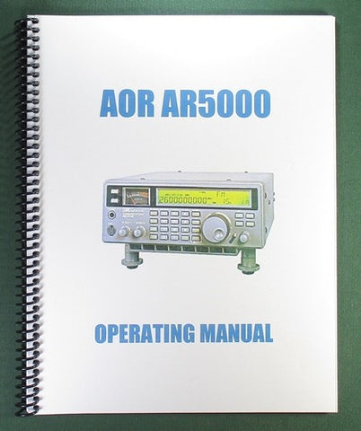 AOR AR5000 Operating Manual