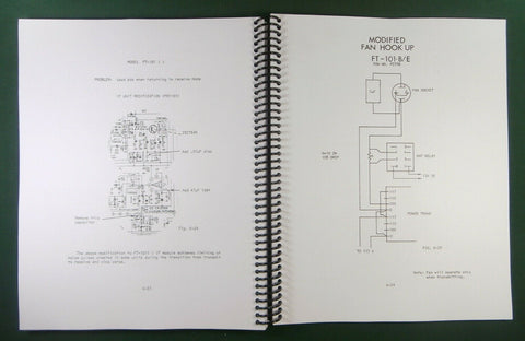 Yaesu FT-101E Service and Instruction Manuals: w /11" X 36" Foldout Schematics!