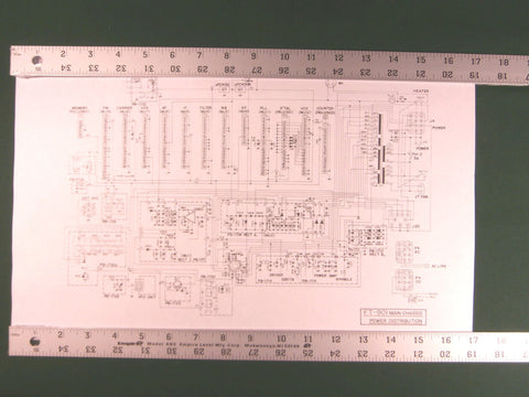 Yaesu FT-901DM /FT-902DM Service Manual:11"x17" Wiring Diagrams & Plastic Covers