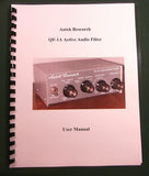 Autek Research QF-1A Instruction Manual