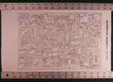 Kenwood TS-520 Service Manual: 11" X 17" Foldout Schematic & Plastic Covers