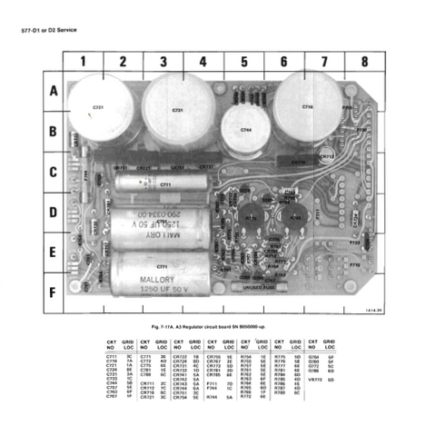 Tektronix 577 D1 or D2 Service Manual