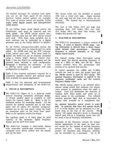 Collins 65S-1/1A Instruction Manual