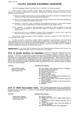 Collins 75A-3 Instruction Manual