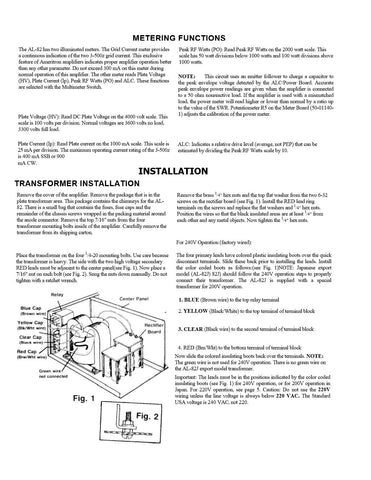 Ameritron AL-82 Instruction Manual