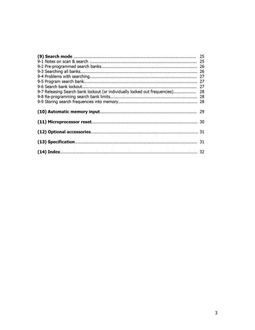 AOR AR1500 Operating Manual
