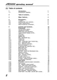 AOR AR3030 Operating Manual