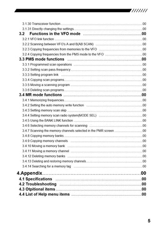 Alinco DJ-X2000 Instruction Manual