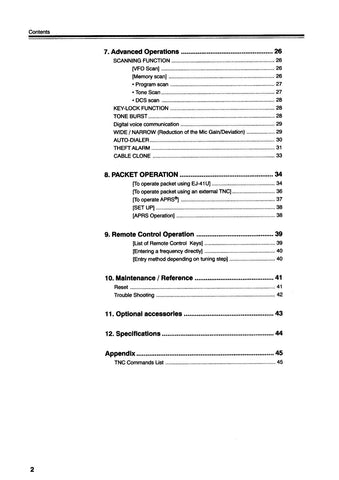 Alinco DR-135TMKll/435TMKll Instruction Manual