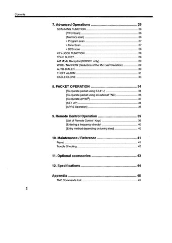 Alinco DR-135T/235T/435T Instruction Manual