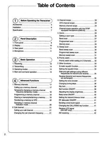 Alinco DR-150T/E Instruction Manual