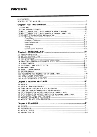 Alinco DX-70 Instruction Manual