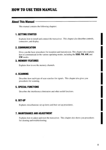 Alinco DX-70 Instruction Manual