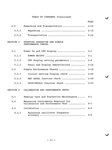 Anritsu MS2601A/J Operation Manual